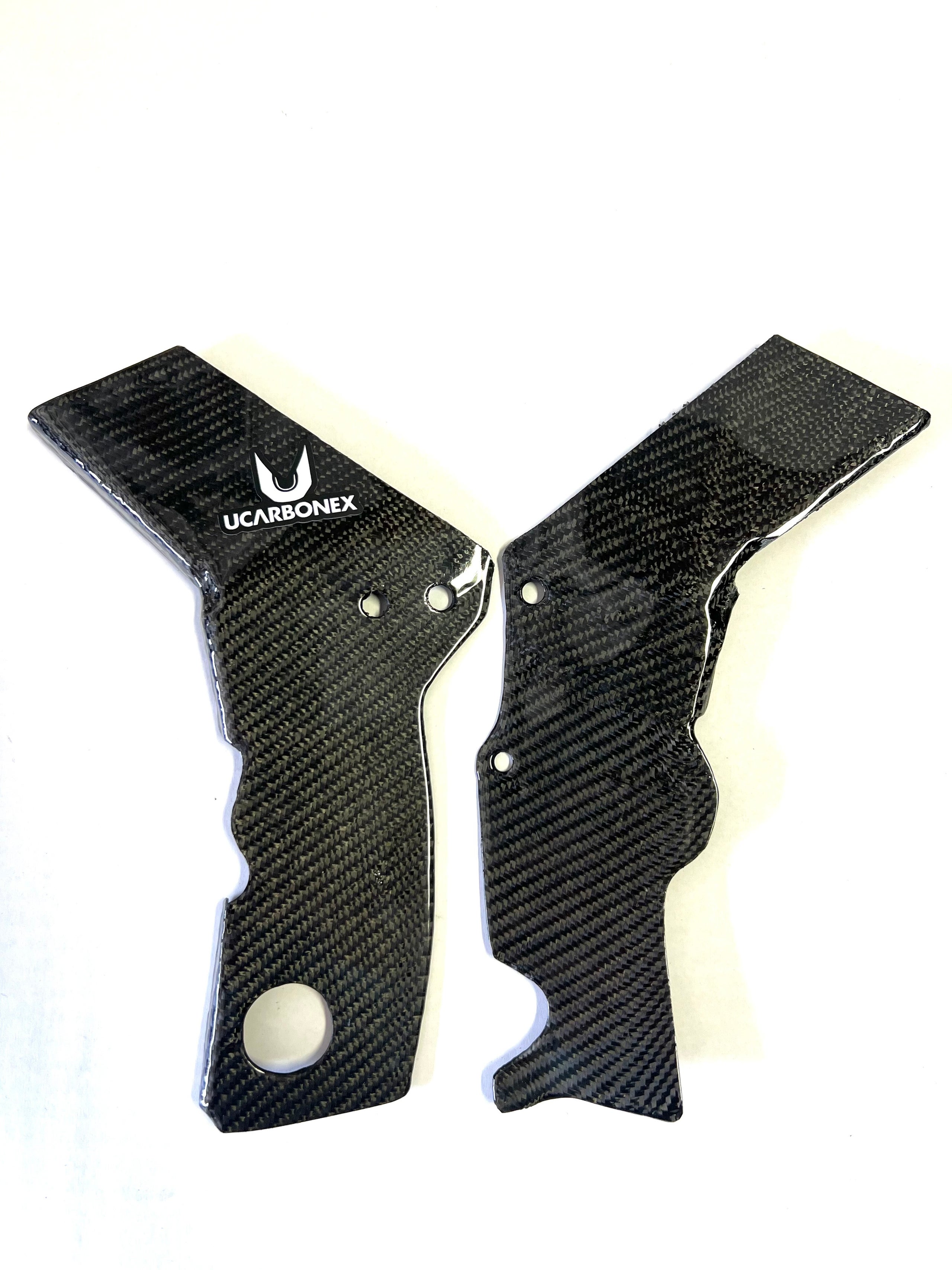 Ucarbonex Yamaha Raptor 700R 700 Frame Guards Shields 06-2025 - Carbon ...